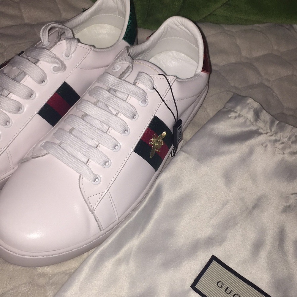 Gucci Ace bee shoes 10.5